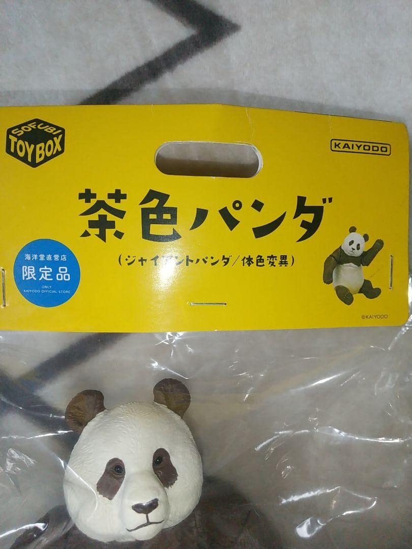 Amazon | 海洋堂 直営店 限定品 茶色パンダ ソフビトイボックス